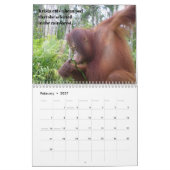 Krista Orangutan Oerwoud School Kalender (Feb 2027)
