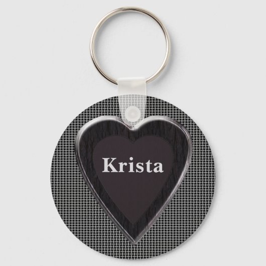 Krista Stole My Heart Keychain (Voorkant)