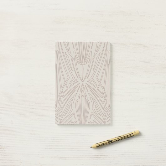 Kristal 1 post-it® notes (Op bureau)