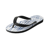 Kristal 3 kinder teenslippers (Schuin)