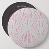 Kristal 4 ronde button 6,0 cm (Voorkant /achterkant)