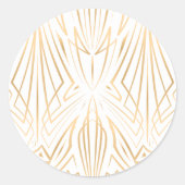 Kristal 7 ronde sticker (Voorkant)