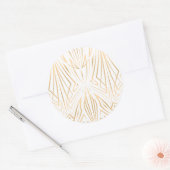 Kristal 7 ronde sticker (Envelop)