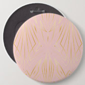 Kristal 8 ronde button 6,0 cm (Voorkant /achterkant)