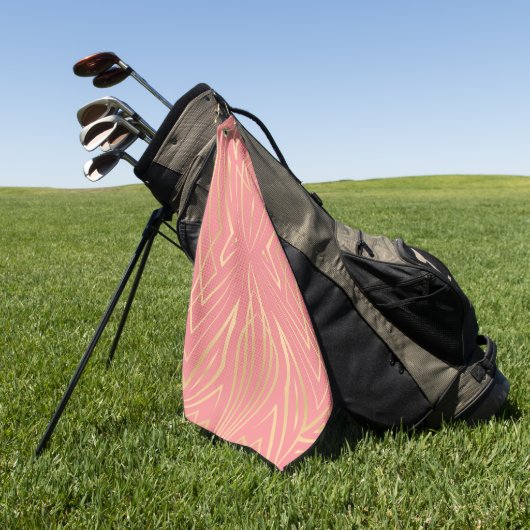Kristal 9 golfhanddoek (Groen)