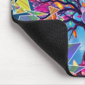 Kristal Abstracte Boom Muismat (Hoek)