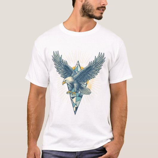 Kristal Adelaar Transformatie T-Shirt (Voorkant)