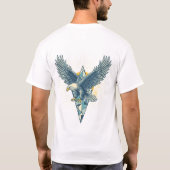 Kristal Adelaar Transformatie T-Shirt (Achterkant)