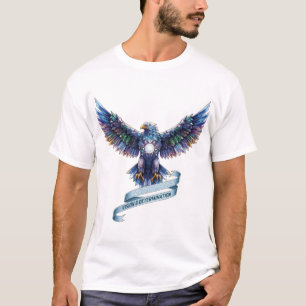 Kristal adelaar van visie & vastberadenheid T-shir T-shirt