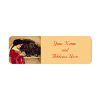 Kristal Ball Pre-Raphaelite Return Address Labels