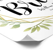 kristal botanisch hier komt de bride vandaan poster (Hoek)