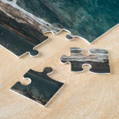 Kristal Clear Blue Mountain Lake Marry Me Puzzle Legpuzzel (Zijkant)