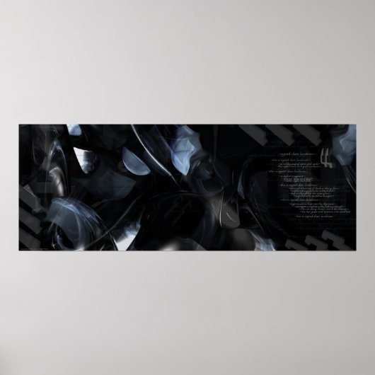 Kristal Clear Loneliness Poster (Voorkant)