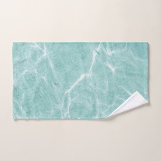Kristal Clear Soft Turquoise Ocean Dream #2 #wall Bad Handdoek (Handdoek)
