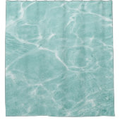 Kristal Clear Soft Turquoise Ocean Dream #2 #wall Douchegordijn (Voorkant)