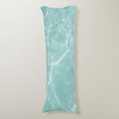 Kristal Clear Soft Turquoise Ocean Dream #2 #wall Lichaamskussen (Voorkant Verticaal)