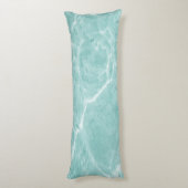 Kristal Clear Soft Turquoise Ocean Dream #2 #wall Lichaamskussen (Achterkant (Verticaal))