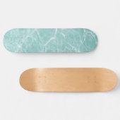 Kristal Clear Soft Turquoise Ocean Dream #2 #wall Persoonlijk Skateboard (Horizontaal)