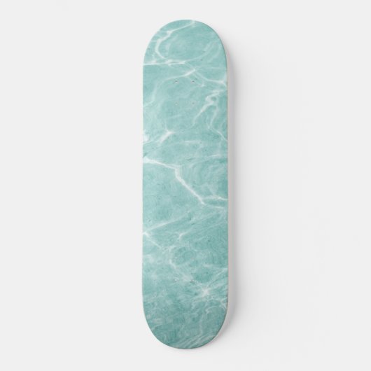 Kristal Clear Soft Turquoise Ocean Dream #2 #wall Persoonlijk Skateboard (Voorkant)