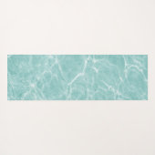 Kristal Clear Soft Turquoise Ocean Dream #2 #wall Yogamat (Achterkant (horizontaal))