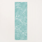 Kristal Clear Soft Turquoise Ocean Dream #2 #wall Yogamat (Achterkant)