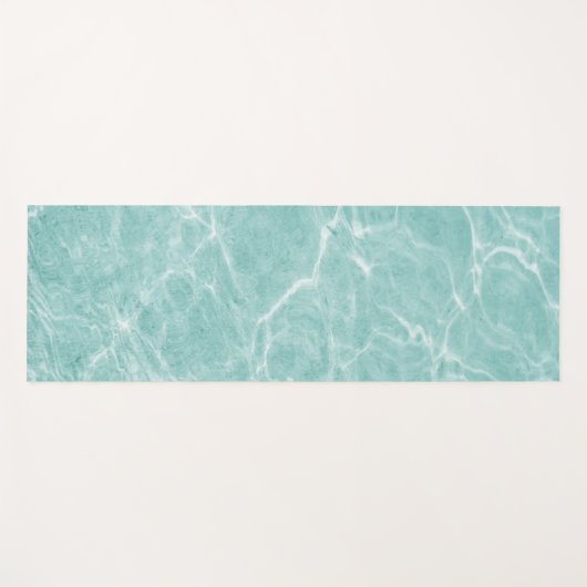 Kristal Clear Soft Turquoise Ocean Dream #2 #wall Yogamat (Voorkant (horizontaal))