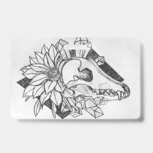 Kristal Coyote  Badge (Voorzijde)