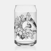 Kristal Coyote Blikvorm Glas (Achterkant)
