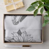 Kristal Coyote  Tissuepapier (Geschenk)