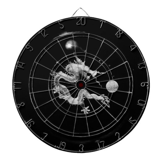 Kristal Dragon Lore & Birth of Dragon/dartboard Dartbord (Voorkant)