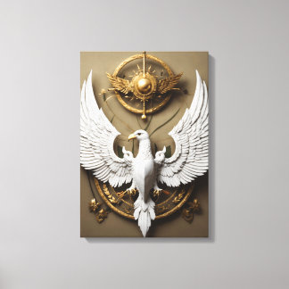 Kristal Eagle Canvas Kunst – Wilde Geest Muur Kuns