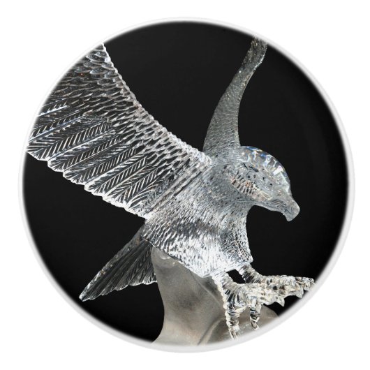 Kristal Eagle Ceramic Knob Keramische Knop (Voorkant)