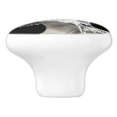Kristal Eagle Ceramic Knob Keramische Knop (Zijkant)
