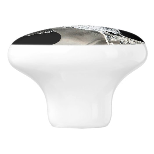 Kristal Eagle Ceramic Knob Keramische Knop (Zijkant)