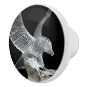 Kristal Eagle Ceramic Knob Keramische Knop (Rechts)