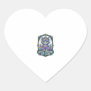 Kristal edelsteen kat kat moeder cadeau idee - Kri Hart Sticker