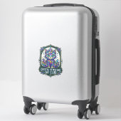 Kristal edelsteen kat kat moeder cadeau idee - Kri Sticker (Koffer)
