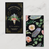 Kristal en geem Visitekaartje (Voorkant / Achterkant)