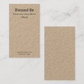 Kristal- en Gem-pakketondersteuning Visitekaartje (Voorkant / Achterkant)