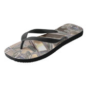 Kristal Fractal Flip Flops (Schuin)