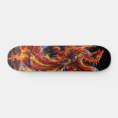 Kristal Ijs Draak Mozaïek Skateboard (Horizontaal)