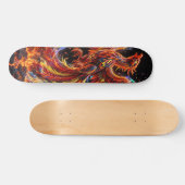 Kristal Ijs Draak Mozaïek Skateboard (Horizontaal)