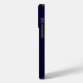 Kristal Ijs Zeepaardje op Blauwe Achtergrond Case-Mate iPhone Case (Achterkant / Links)
