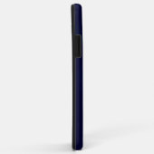 Kristal Ijs Zeepaardje op Blauwe Achtergrond Case-Mate iPhone Case (Achterkant/rechts)