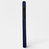 Kristal Ijs Zeepaardje op Blauwe Achtergrond Case-Mate iPhone Case (Achterkant/links)