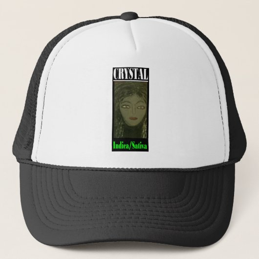 KRISTAL INDICA SATIVA TRUCKER PET (Voorkant)
