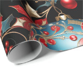 Kristal ingewikkelde Ornamenten inpakpapier (Rol Hoek)