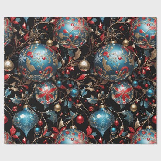 Kristal ingewikkelde Ornamenten inpakpapier (Zoom)