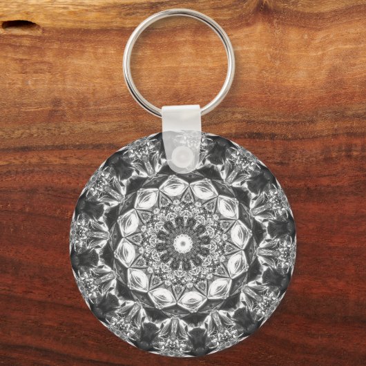 Kristal Kaleidoscoop 07 Sleutelhanger (Voorkant)