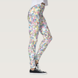 Kristal Kleurrijk Patroon Leggings